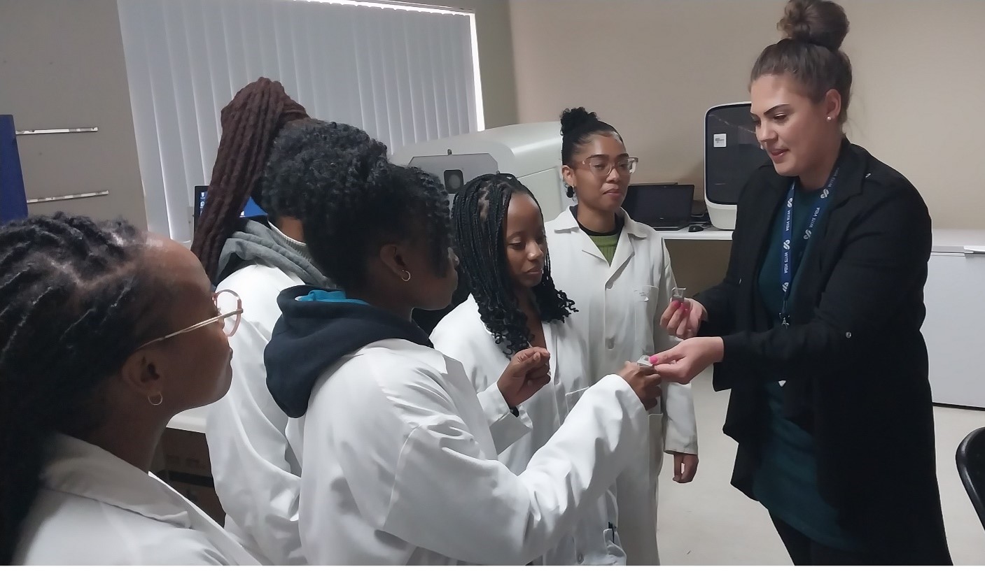 Undergraduate students at Wits Vaccinology and Infectious Disease Analytics, Johannesburg, South Africa